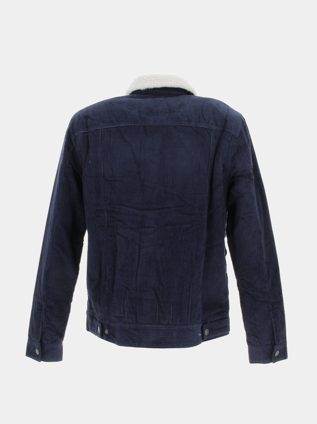 Veste en velours bleu marine homme - Rms 26