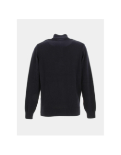 Pull col zippé fidan bleu marine homme - Benson & Cherry