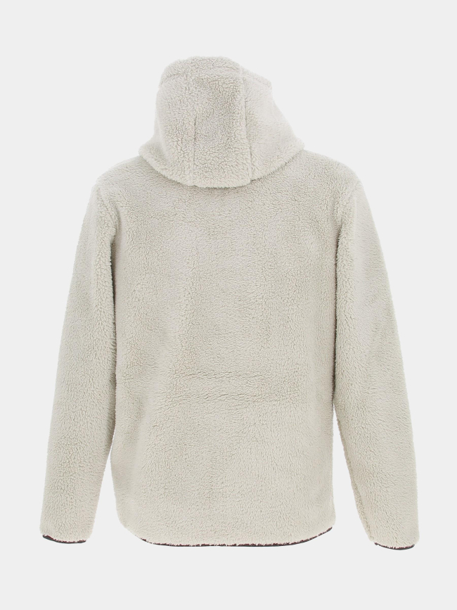 Sweat peluche hooded beige homme - Champion