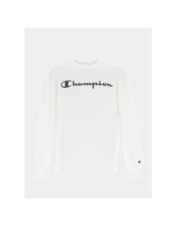 Sweat crewneck blanc homme - Champion