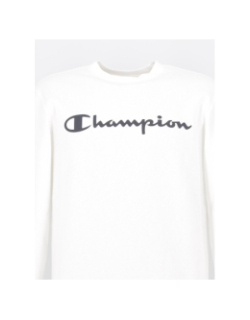 Sweat crewneck blanc homme - Champion