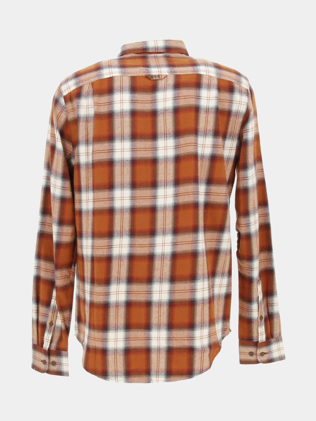 Chemise à carreaux vintage lumberjack orange homme - Superdry