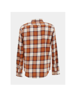 Chemise à carreaux vintage lumberjack orange homme - Superdry