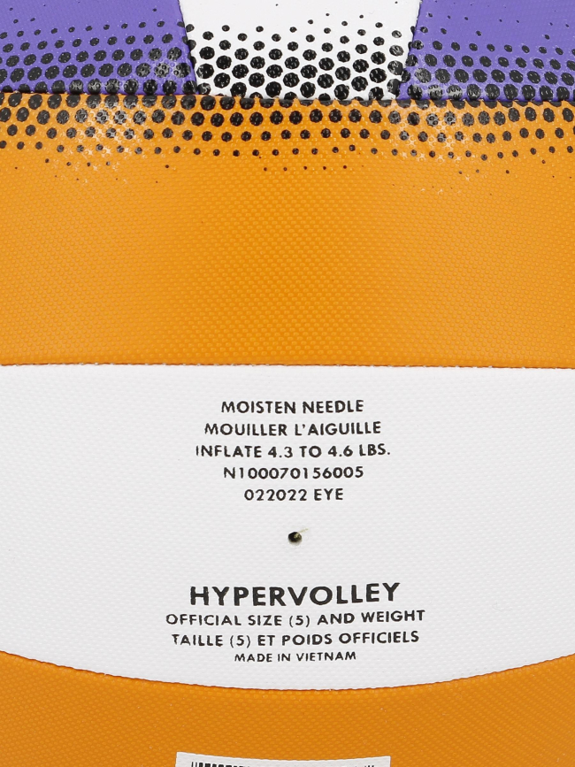 Ballon de volleyball hypervolley 18P violet/orange - Nike