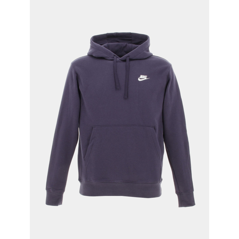 Sweat à capuche nsw club violet homme - Nike