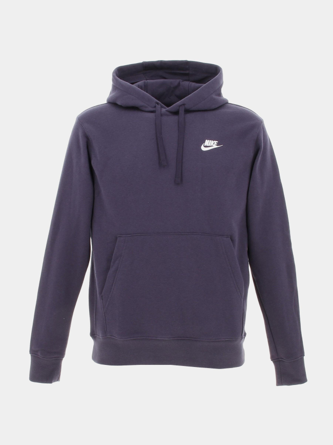 Sweat à capuche nsw club violet homme - Nike