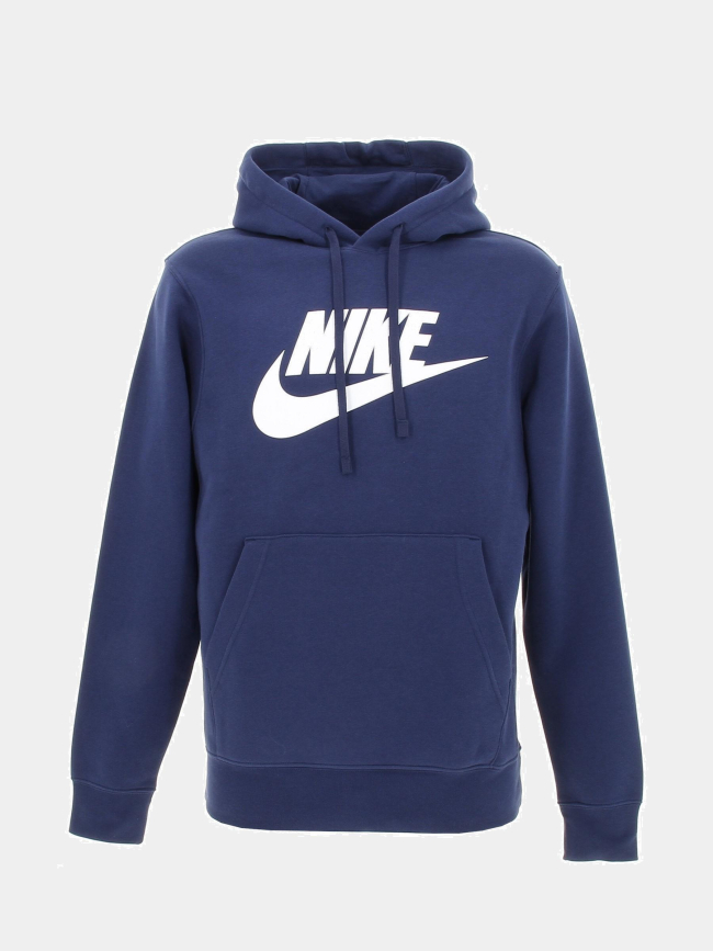 Sweat à capuche nsw club bleu marine homme - Nike