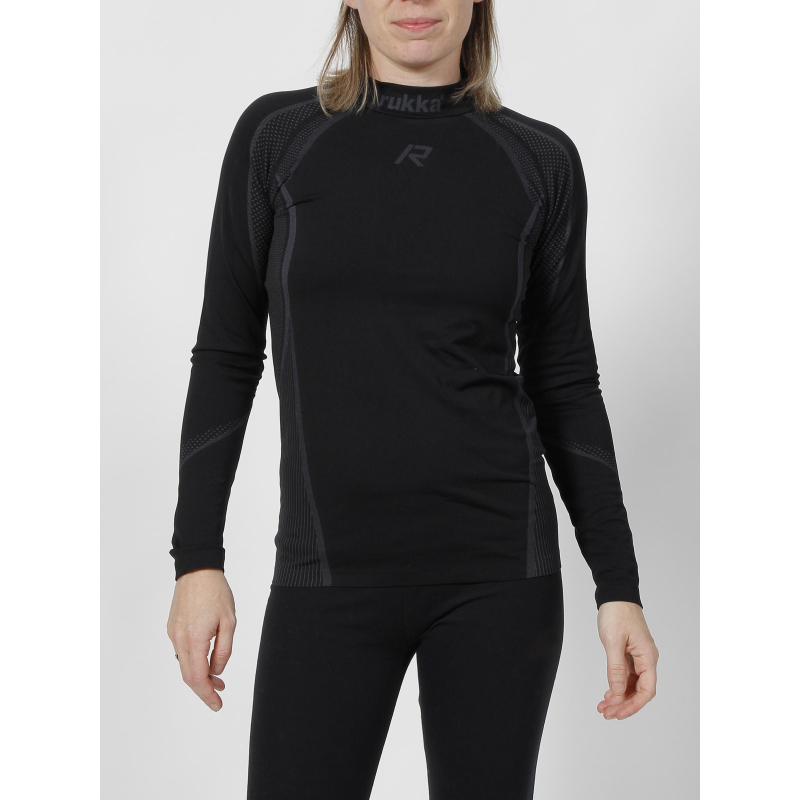 Baselayer de running toijala noir femme - Rukka