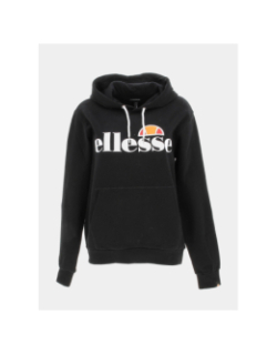 Sweat à capuche torices noir femme - Ellesse