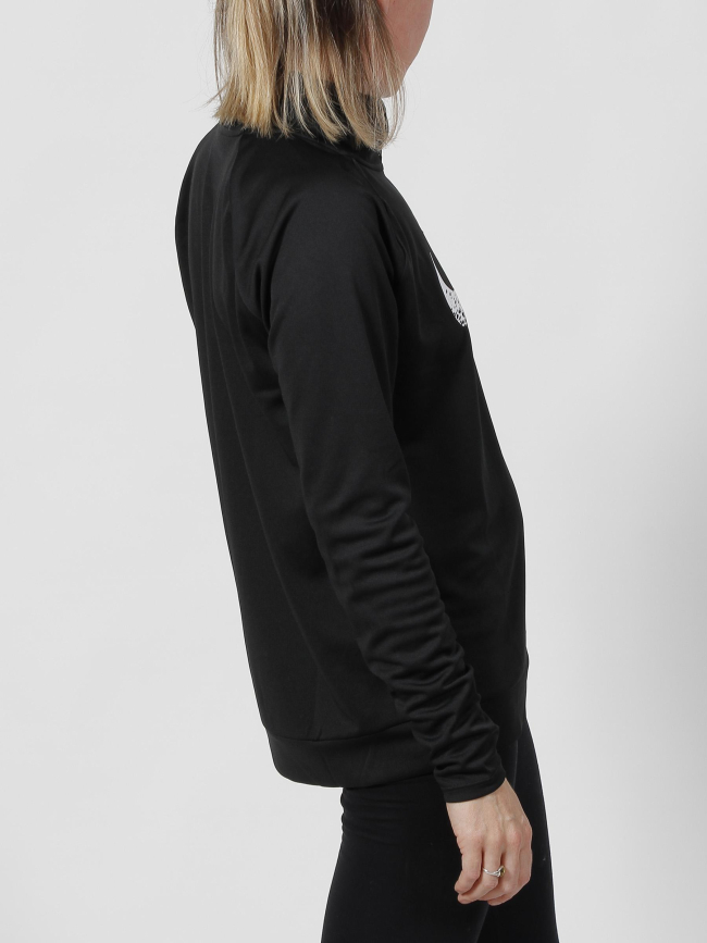 T-shirt manche longue running swoosh noir femme - Nike