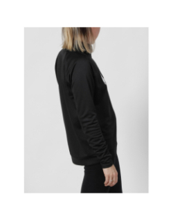 T-shirt manche longue running swoosh noir femme - Nike