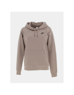 Sweat à capuche nsw essential fleece gris femme - Nike