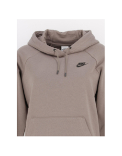 Sweat à capuche nsw essential fleece gris femme - Nike