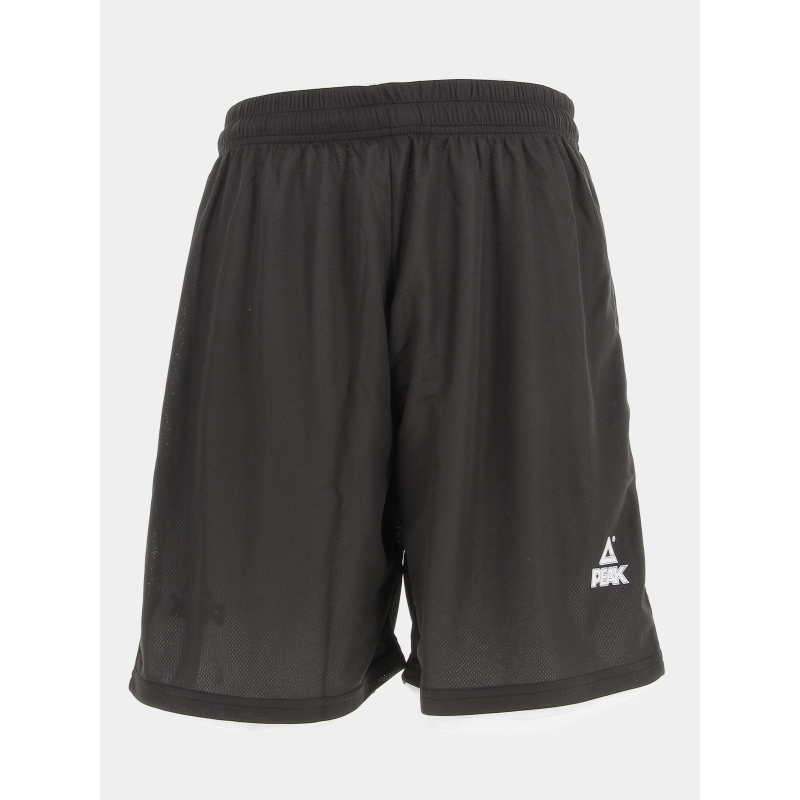 Short de sport réversible noir homme - Peak