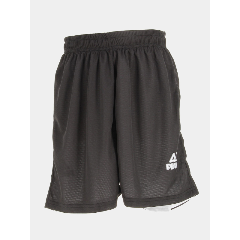 Short de sport réversible noir enfant - Peak