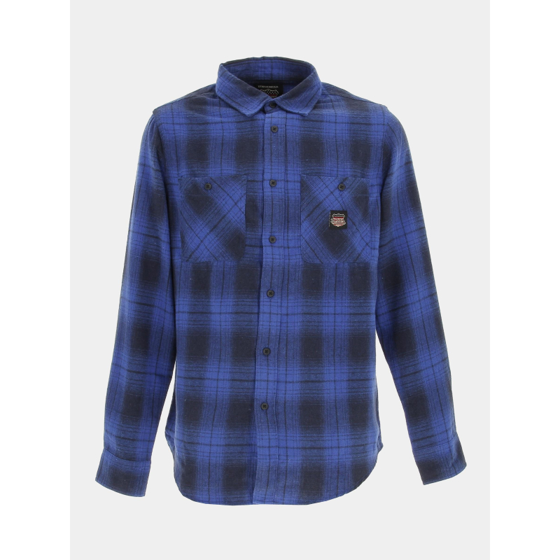 Chemise épaisse jack bleu homme - Von Dutch