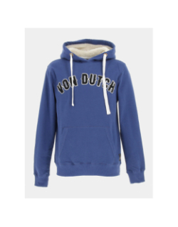 Sweat à capuche must bleu homme - Von Dutch