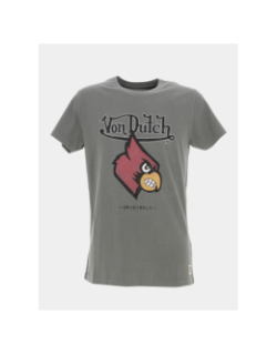 T-shirt tee vert kaki homme - Von Dutch