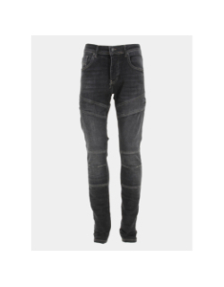 Jean skinny coutures apparentes noir homme - Project X Paris