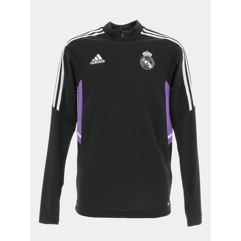Sweat de football real madrid 2021.22 noir - Adidas
