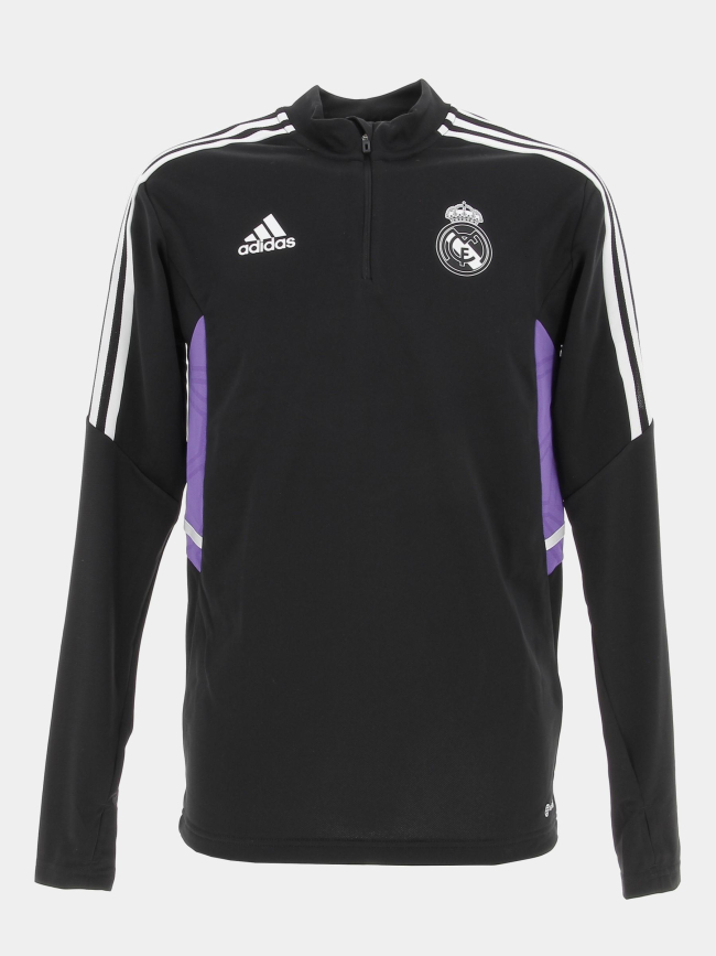 Sweat de football real madrid 2021.22 noir - Adidas
