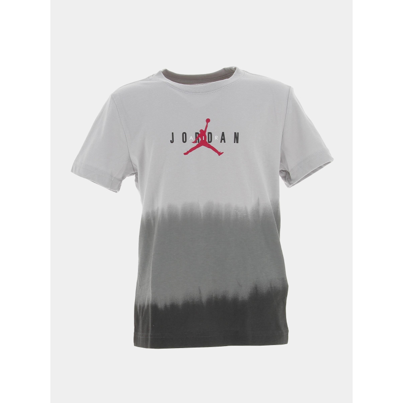 T-shirt dip dye jordan gris/noir garçon - Jordan