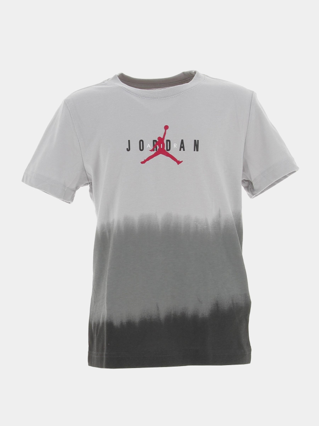 T-shirt dip dye jordan gris/noir garçon - Jordan