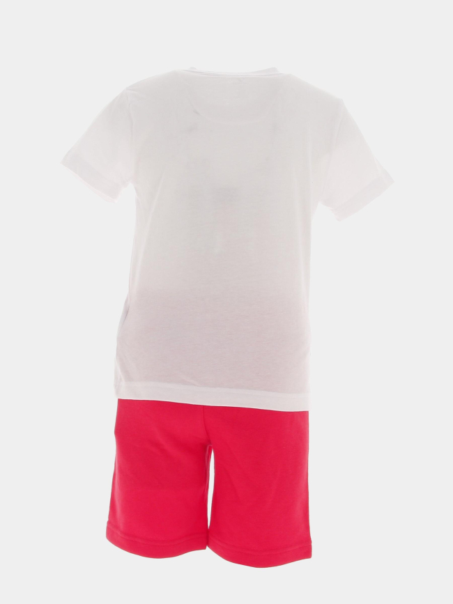 Ensemble short/t-shirt truck blanc garçon - Converse