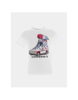 Ensemble short/t-shirt truck blanc garçon - Converse