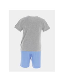 Ensemble short/t-shirt frozen friends gris garçon - Converse