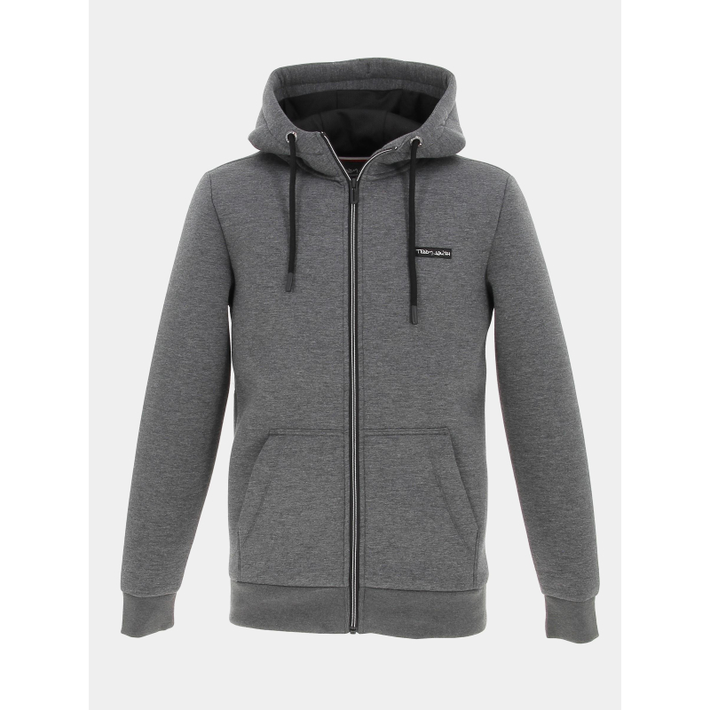 Veste à capuche nark gris homme - Teddy Smith