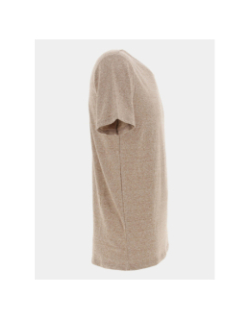 T-shirt nark marron chiné homme - Teddy Smith