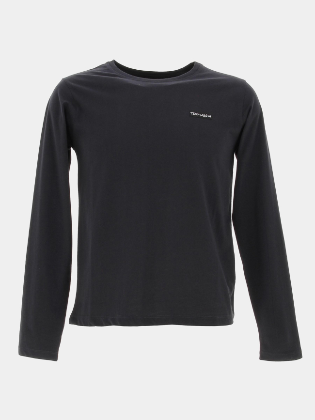 T-shirt manches longues nark bleu garçon - Teddy Smith