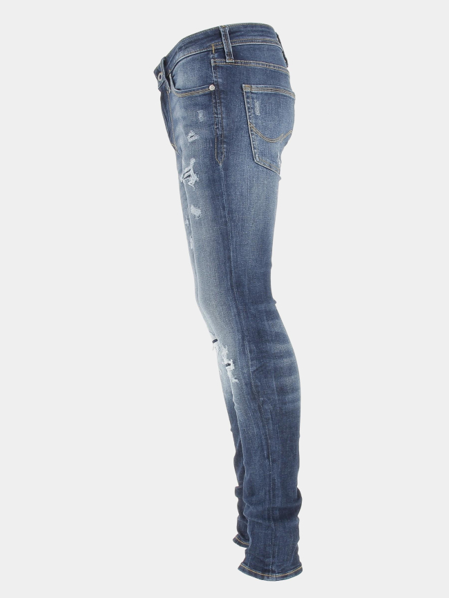 Jean skinny liam denim stretch bleu homme - Jack & Jones