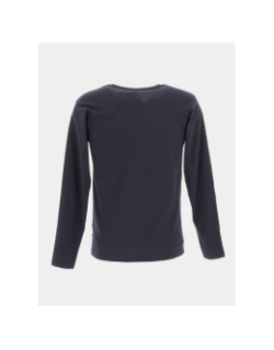 T-shirt manches longues modinb12 bleu marine garçon - Kaporal