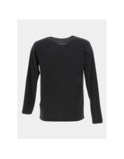 T-shirt manches longues matty noir garçon - Kaporal