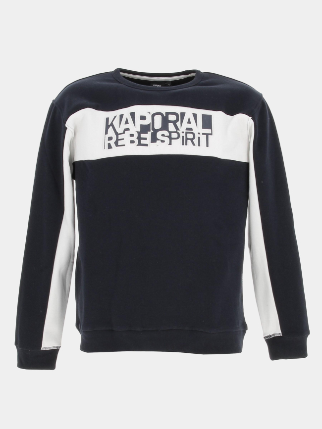 Sweat mateo bleu marine garçon - Kaporal