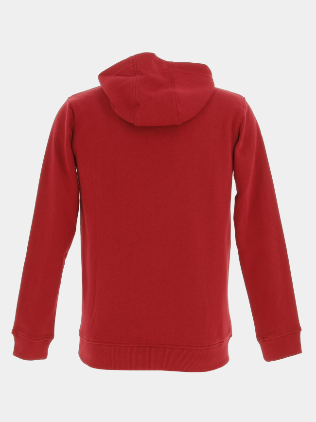 Sweat à capuche ruby rouge garçon - Kaporal