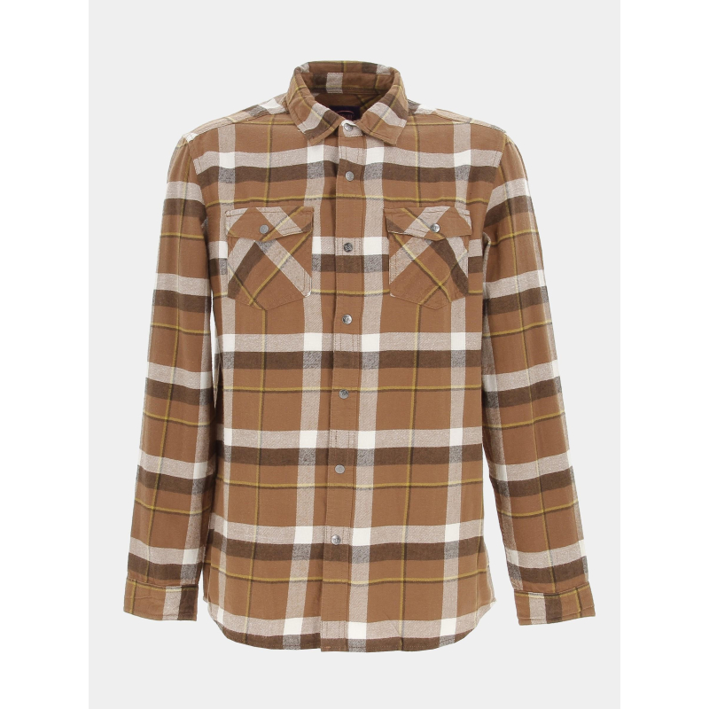 Chemise épaisse à carreaux marron homme - Oxbow