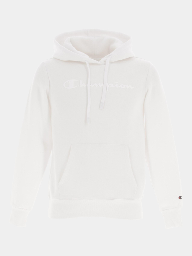 Sweat à capuche hooded blanc femme - Champion