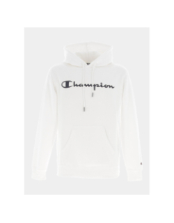 Sweat à capuche hooded blanc homme - Champion