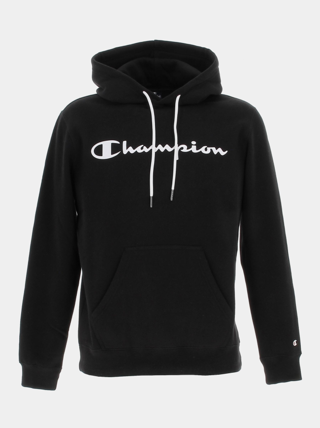 Sweat à capuche hooded noir homme - Champion