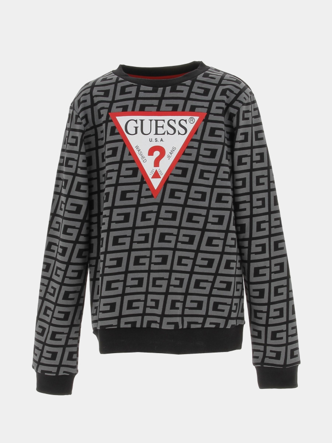 Sweat active gris garçon - Guess