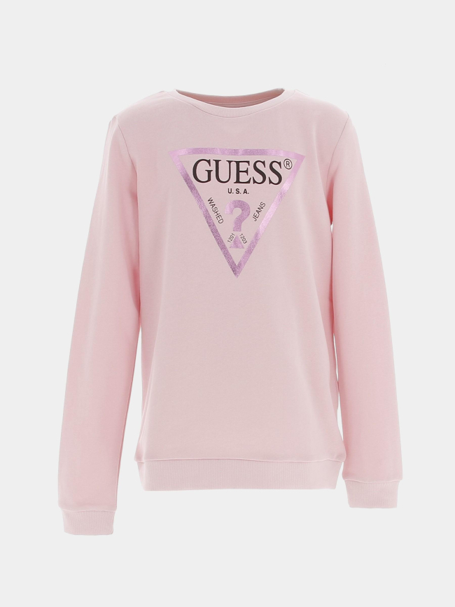 Sweat actiwear rose fille - Guess
