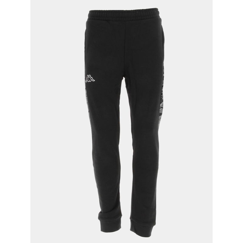 Jogging slim graphik noir homme - Kappa