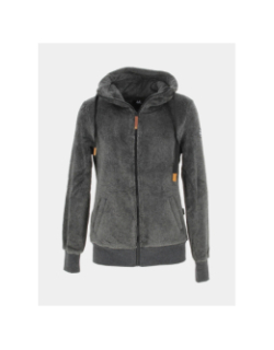 Veste polaire livia noir femme - Angele Sportswear