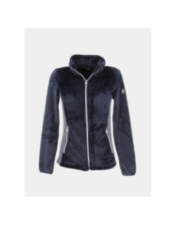 Veste polaire terra bleu marine femme - Angele Sportswear