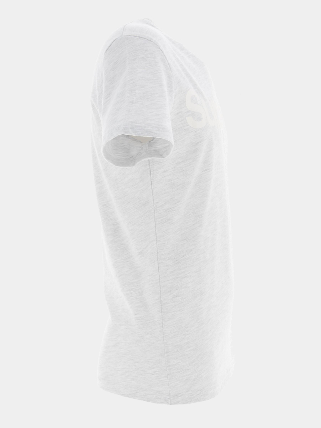 T-shirt ice gris chiné homme - Superdry