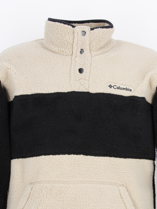 Sweat polaire rugged ridge beige/noir homme - Columbia