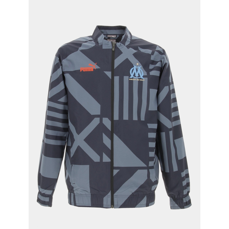 Veste de football olympique marseillais bleu homme - Puma